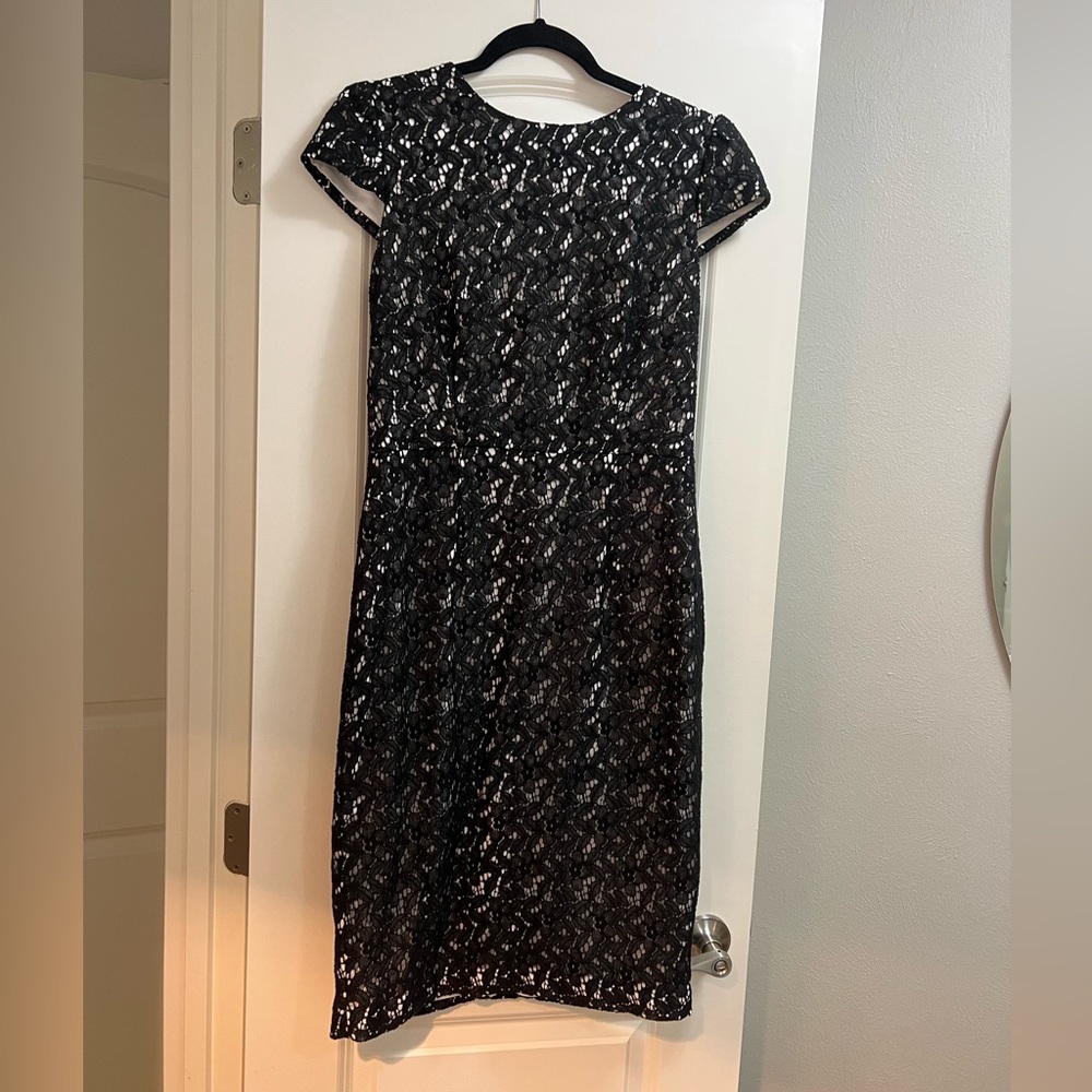 Betsy Johnson Black Lace Dress